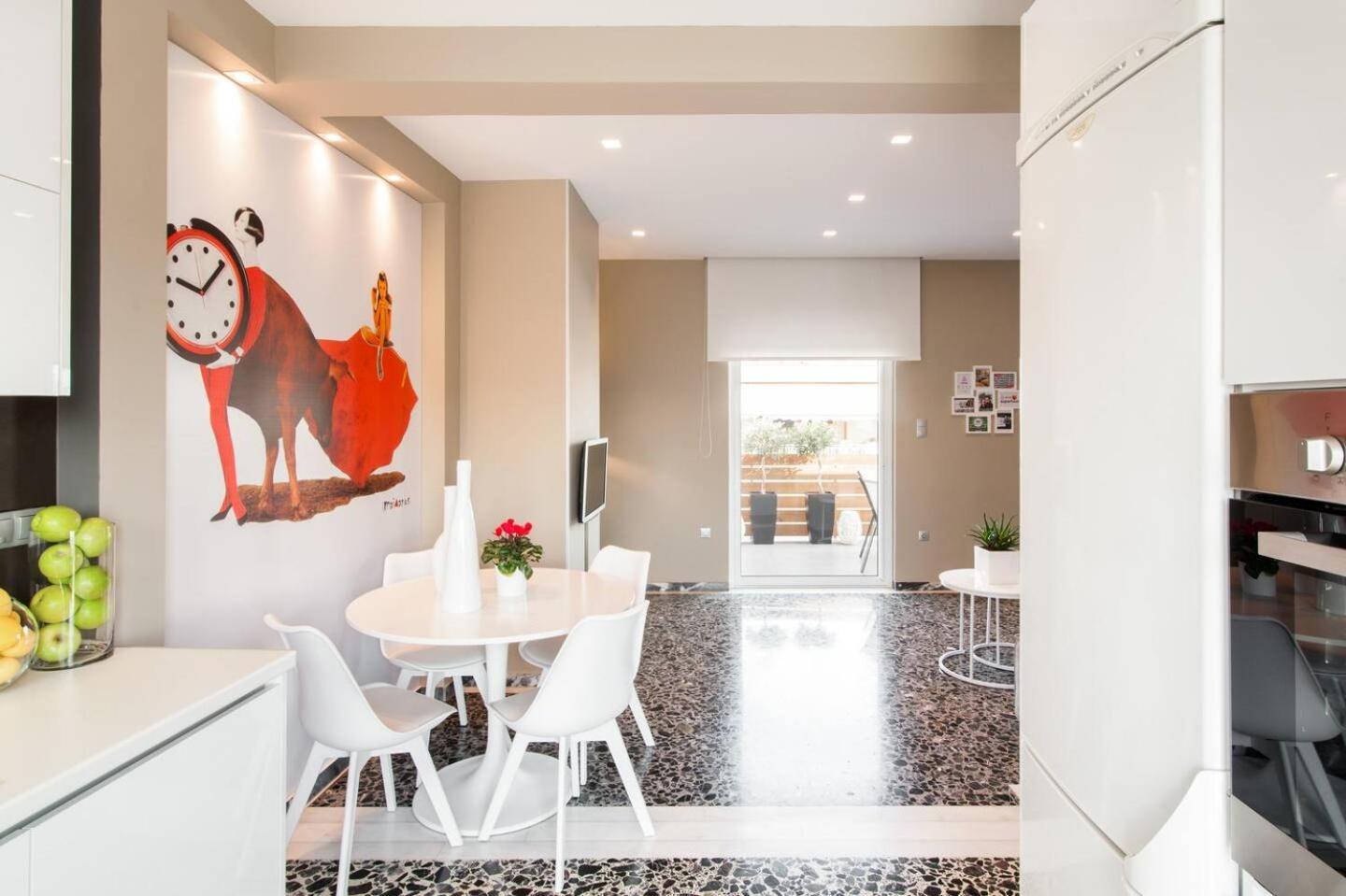 Ma Maison Nο 1, Penthouse, Acropolis And Lycabettus View, Ultra High Speed Internet 300 Mbps, 15' To Acropolis By Metro, 1' From Metro Station Athen Exterior foto