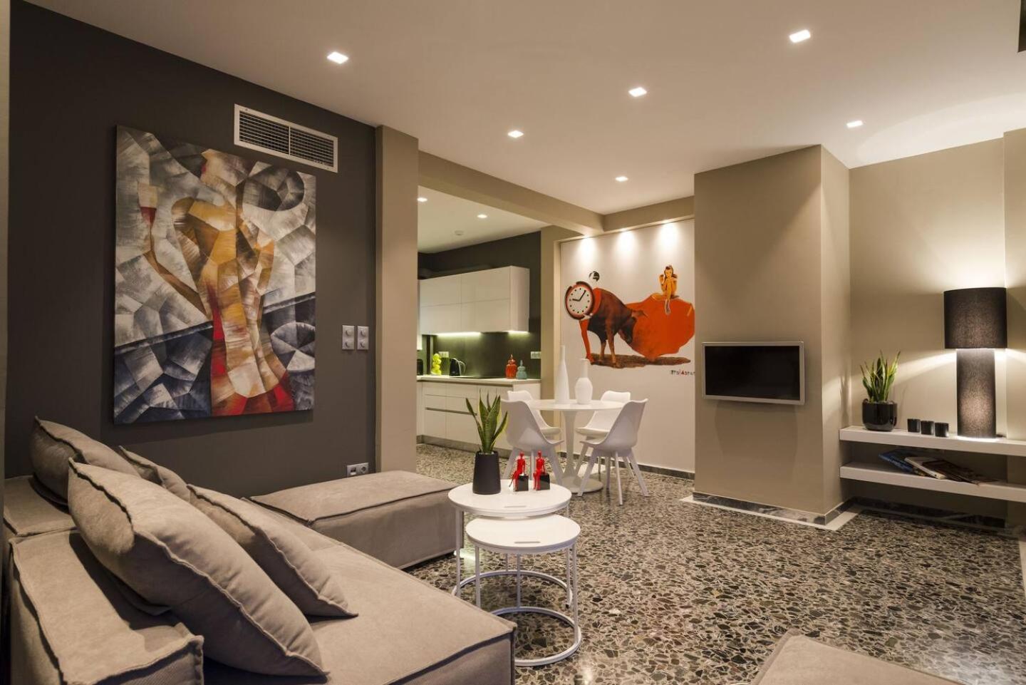 Ma Maison Nο 1, Penthouse, Acropolis And Lycabettus View, Ultra High Speed Internet 300 Mbps, 15' To Acropolis By Metro, 1' From Metro Station Athen Exterior foto